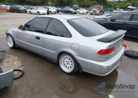 2000 Honda Civic Ex from USA, damaged, VIN 1HGEJ8240YL022237